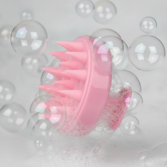 Silicone Scalp Massager – Non-Slip, Soft Bristles for Relaxation,Deep Cleansing & Healthy Hair